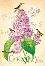 Kolibri Glückwunsch